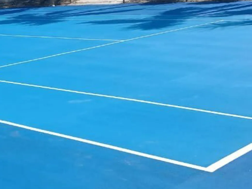 Acrylic Badminton Court